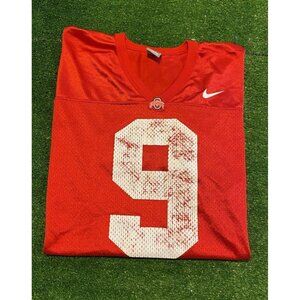 Vintage Ohio State Buckeyes jersey mens 2XL red white nike football OSU 34